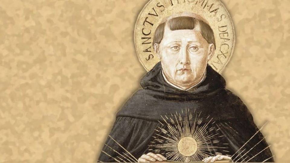 São Tomás de Aquino é um dos mais importantes teólogos da História da Igreja