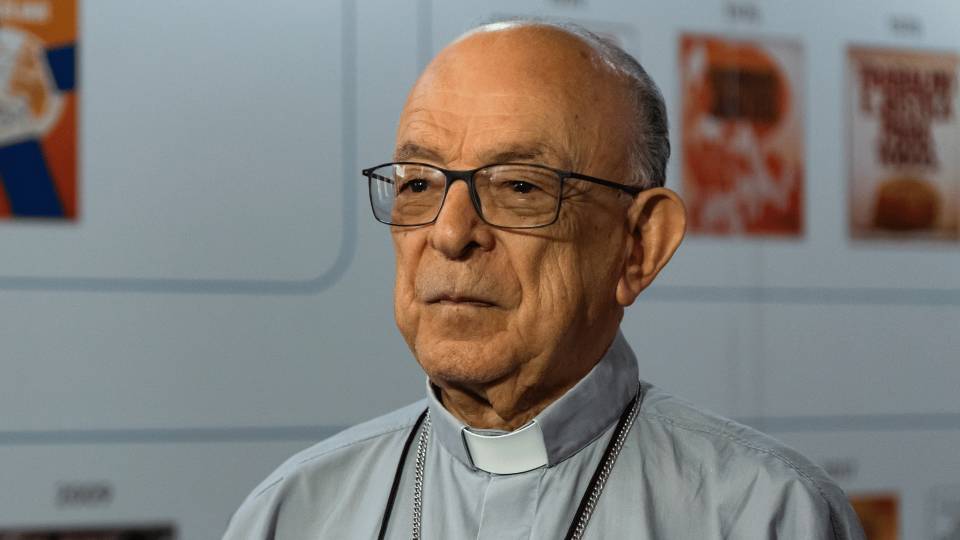 O Cardeal Raymundo Damasceno em 2024 durante trabalhos da Assembleia Geral da CNBB / Foto: Daniel Xavier